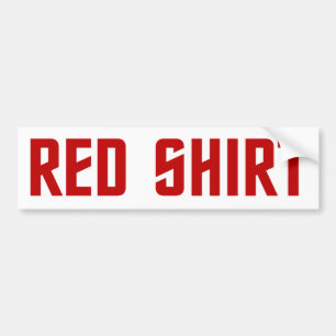 Autocollant De Voiture Adhésif pour pare-chocs rouge de chemise