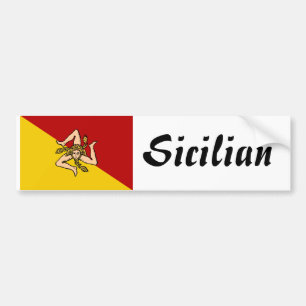 Autocollant De Voiture Adhésif pour pare-chocs sicilien
