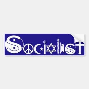 Autocollant De Voiture Adhésif pour pare-chocs socialiste