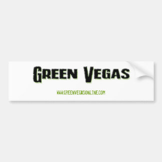 Autocollant De Voiture Adhésif pour pare-chocs vert de Vegas