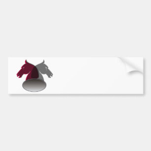 Autocollant De Voiture Adhésifs pour pare-chocs de chevaliers