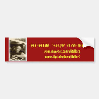 Autocollant De Voiture Adhésifs pour pare-chocs d'Eli Tellor