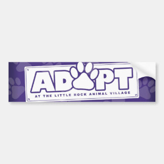 Autocollant De Voiture "Adoptez adhésif pour pare-chocs à LRAV"