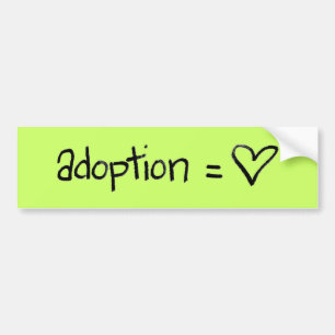 Autocollant De Voiture adoptionequalslove