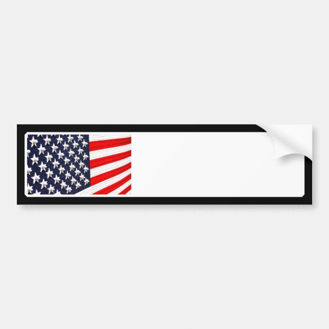 Autocollant De Voiture Affichage lumineux du drapeau américain (Devant)
