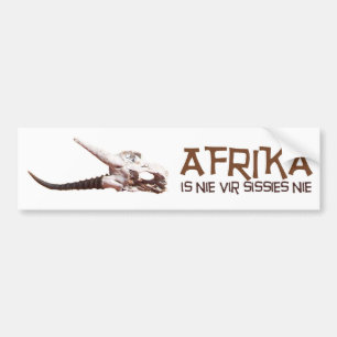 Autocollant De Voiture Afrika est des poules mouillées de pays récemment