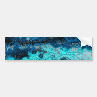 Autocollant De Voiture Agate bleue
