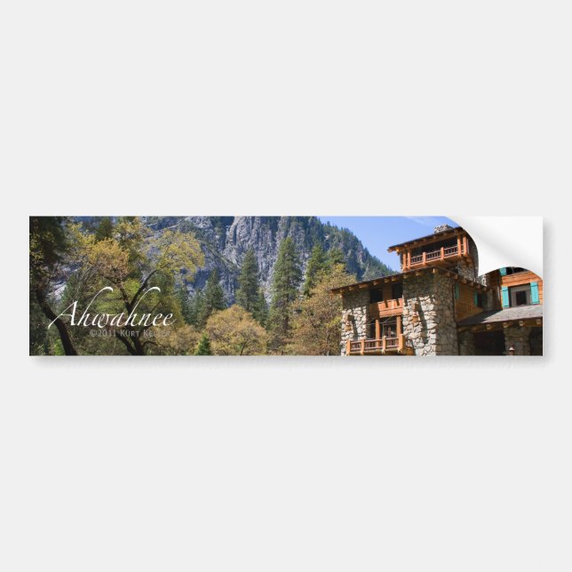 Autocollant De Voiture Ahwahnee (Devant)
