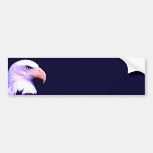 Autocollant De Voiture Aigle de Bald