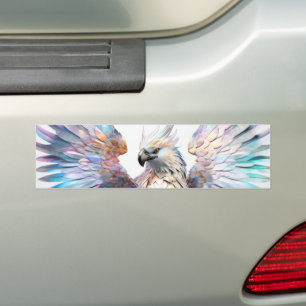 Autocollant De Voiture Aigle métallique Iridescendant