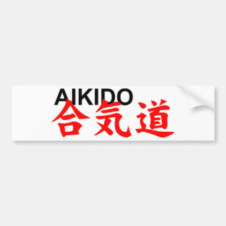 Autocollant De Voiture aikido