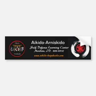Autocollant De Voiture Aikido-Arniskido