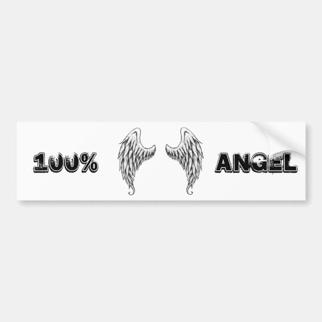 Autocollant De Voiture ailes 2 d'ange (Devant)