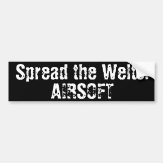 Autocollant De Voiture Airsoft "a écarté les trépointes "
