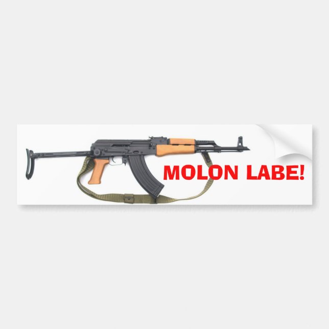 Autocollant De Voiture ak47 (Devant)