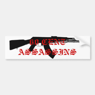 Autocollant De Voiture ak47, 60 ASSASSINS de CENT