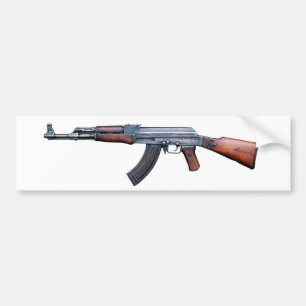 AUTOCOLLANT DE VOITURE AK-47