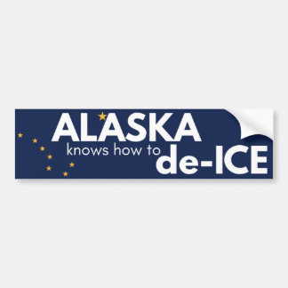 Autocollant De Voiture Alaska political bumper sticker