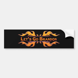 Autocollant De Voiture Allons Brandon