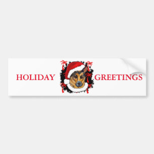 AUTOCOLLANT DE VOITURE ALMAN SHEPHERD