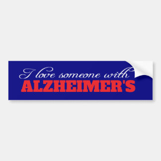 Autocollant De Voiture  Alzheimer's Syndrome mental health