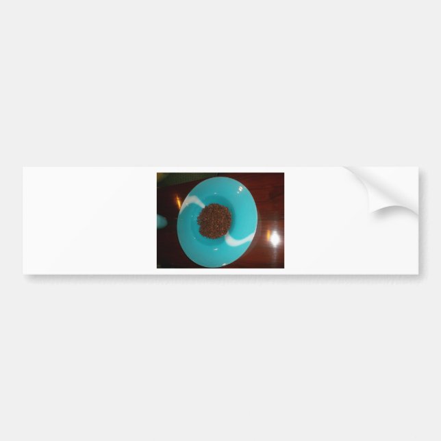 Autocollant De Voiture Amateurs Brown de café Blue Skeezer (Devant)