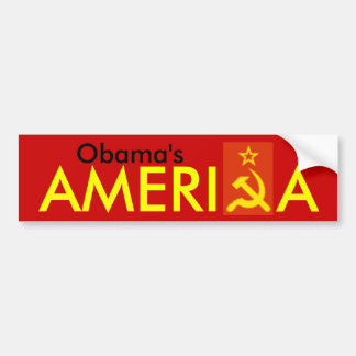 Autocollant De Voiture AmeriKa d'Obama