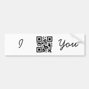 Autocollant De Voiture Amour - Anglais