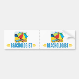 Autocollant De Voiture Amoureux de la plage