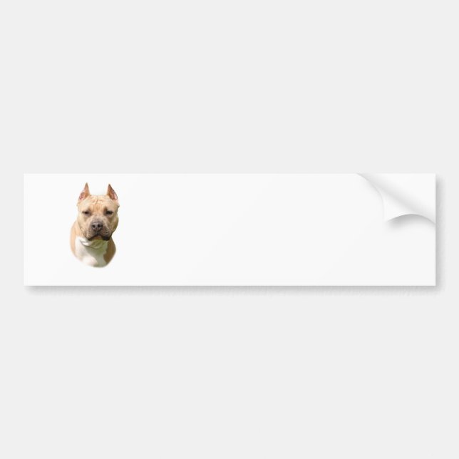 Autocollant De Voiture Amstaff (Devant)