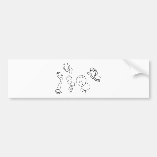 Autocollant De Voiture Animaux (Devant)