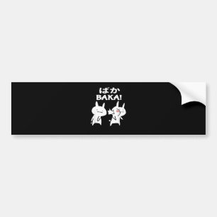 Autocollant De Voiture Anime Japonais Baka Rabbit Slap Drôle Pullover