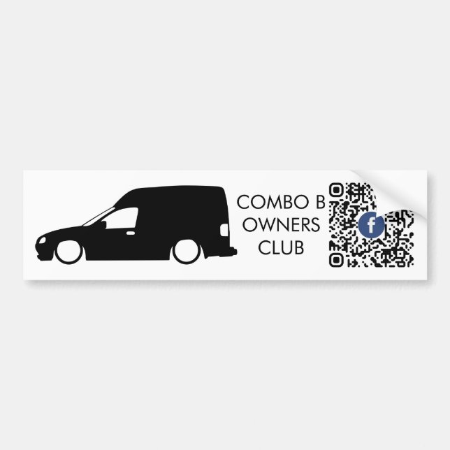 Autocollant De Voiture Annoncez votre amour pour le club (Devant)