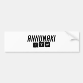 Autocollant De Voiture Annunaki FTW
