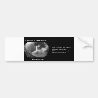 Autocollant De Voiture Anti adhésif pour pare-chocs d'avortement