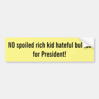 Autocollant De Voiture Anti atout Bumpersticker