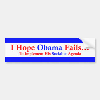 Autocollant De Voiture Anti-Obama 1