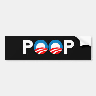 AUTOCOLLANT DE VOITURE ANTI-OBAMA - DUNETTE