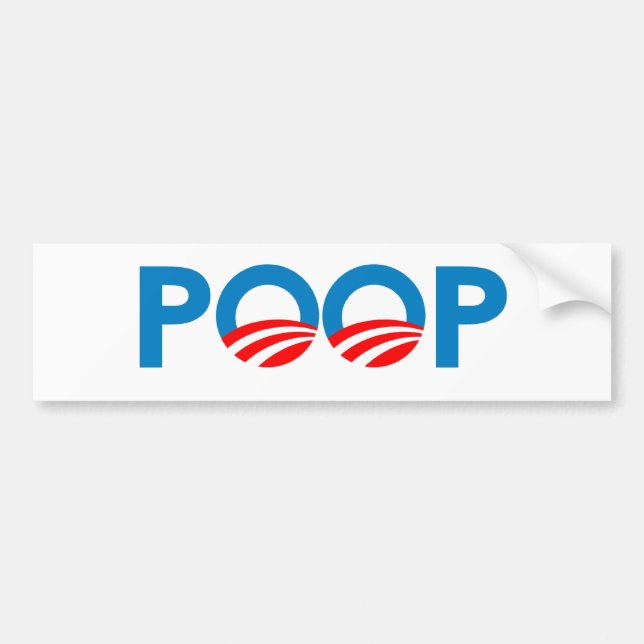 AUTOCOLLANT DE VOITURE ANTI-OBAMA - DUNETTE (Devant)