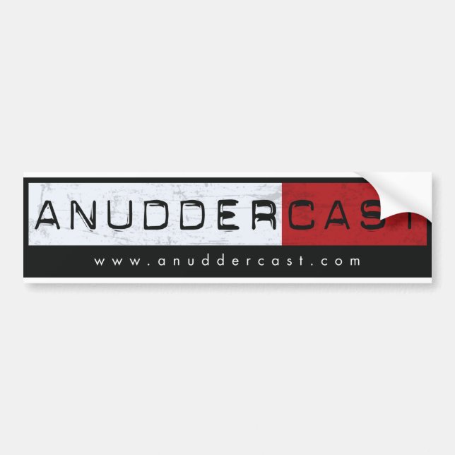 Autocollant De Voiture AnudderCast : L'adhésif pour pare-chocs (Devant)