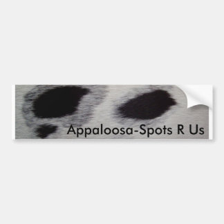 Autocollant De Voiture Appaloosa-Taches R nous