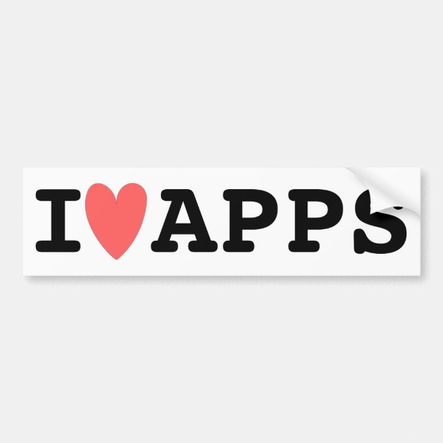Autocollant De Voiture Apps (Devant)