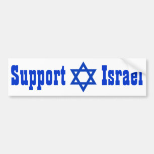 Autocollant De Voiture Appui Israël