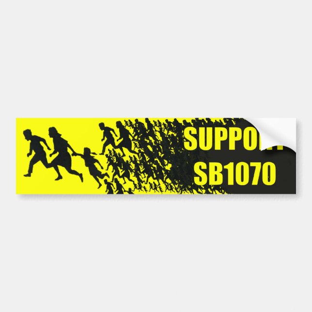Autocollant De Voiture Appui SB1070 - Appui Arizona (Devant)