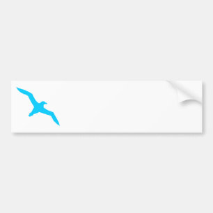 Autocollant De Voiture Aqua Blue Albatros