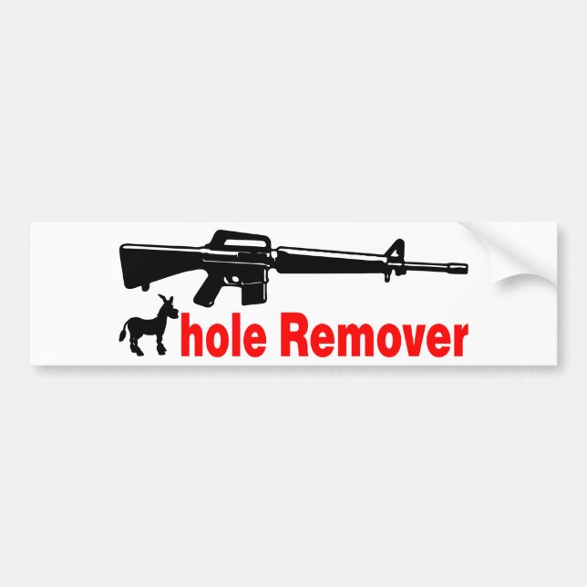 AUTOCOLLANT DE VOITURE AR15 (Devant)
