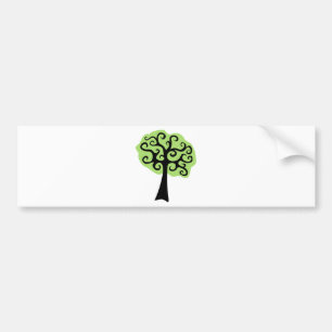 Autocollant De Voiture Arbre