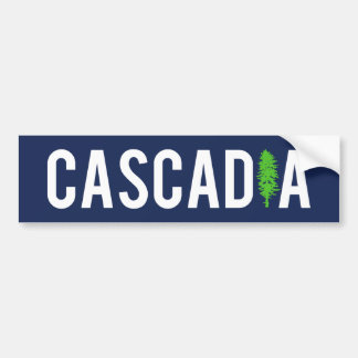 Autocollant De Voiture Arbre de Cascadia
