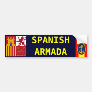 AUTOCOLLANT DE VOITURE ARMADA ESPAGNOLE