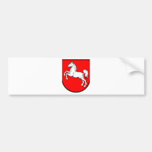 Autocollant De Voiture Armoiries de la Basse-Saxe